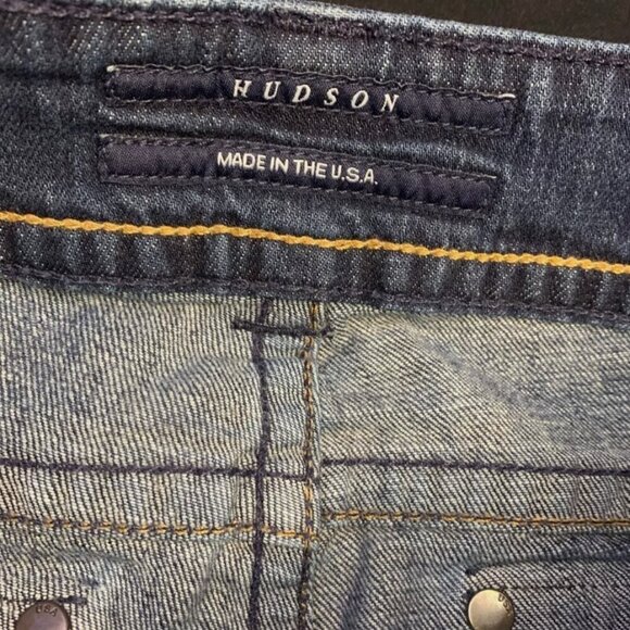 Hudson Signature Womens Size 28 Bootcut Mid‎ Rise Denim Jeans WP170DHA Elm - Picture 2 of 5